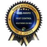 2023 Three Best Rated Top Choices for Pest Control in Southend-On-Sea award